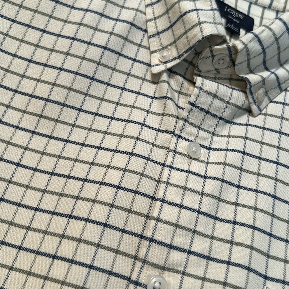 Jcrew Windowpane Button Up - image 7